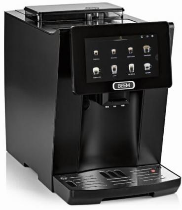 ARDEBO.de Beem 09111 Coffee Professio Kaffeevollautomat, 7 Zoll TFT Display mit Touchscreen, 2 L Wassertank, Kegelmahlwerk, 250g Bohnenfach, schwarz