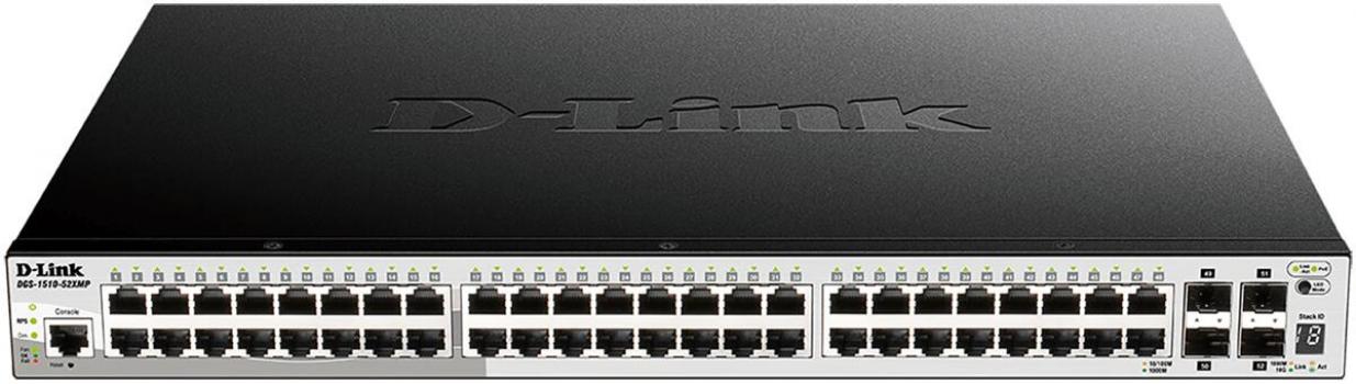 ARDEBO.de D-Link DGS-1510-52X/E Stackable Smart Managed Gigabit Switches