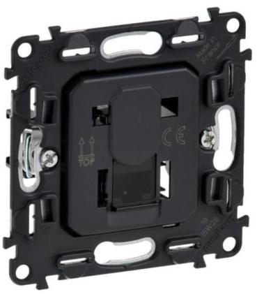 ARDEBO.de Legrand Datendose 1xRJ45 geschirmt für VALENA Life/Allure, Kategorie 6 STP, Farbe: weiß (753046)