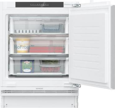 ARDEBO.de Siemens GU21NADE0 iQ500 Einbau Gefrierschrank, Nischenhöhe: 82 cm, 85 L, Flachscharnier mit Softeinzug, noFrost