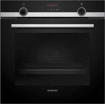 ARDEBO.de Siemens HQ574AER3 iQ300 A+ Einbau-Backofen mit Dampfunterstützung, 60 cm breit, 71L, ActiveClean, cookControl10, Teleskopauszugssystem, edelstahl