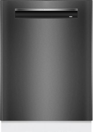ARDEBO.de Bosch SMP6ZCC71S Serie 6 Vollintegrierter Geschirrspüler, 60 cm breit, 14 Maßgedecke, AquaStop, Emotion Light, Eco Silence Drive, HomeConnect, Gebürsteter schwarzer Stahl mit Anti-Fingerprint