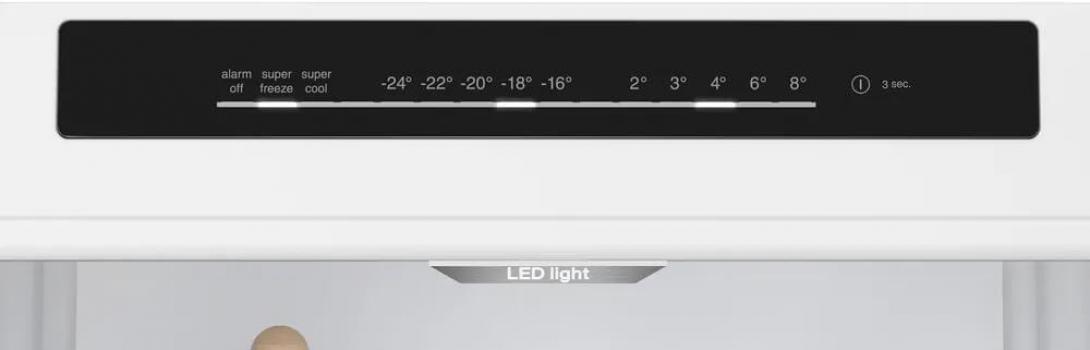 Siemens KG39N2IAF iQ300 Stand Kühl-Gefrierkombination, 60 cm breit, 363, noFrost, multiAirflow-System, dimLight, gebürsteter Stahl AntiFingerprint