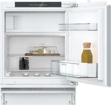 ARDEBO.de Siemens KU22LVFD0 iQ300 Unterbau Kühlschrank, Nischenhöhe 82 cm, 110 L, Flachscharnier, super Cooling, safety Glas, LED-Beleuchtung