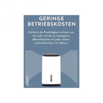 MeacoDry Arete® One 20L Luftentfeuchter / Luftreiniger