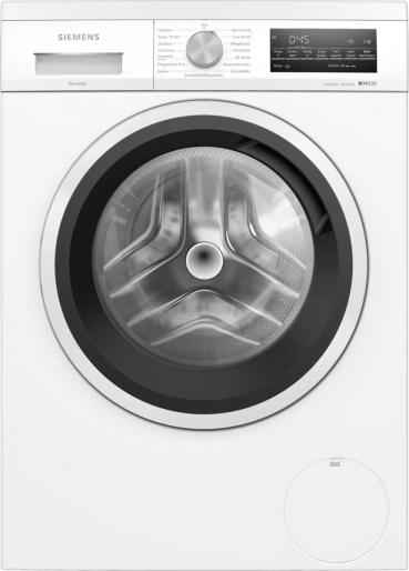 ARDEBO.de Siemens WU14UT42 iQ500 9 kg Frontlader Waschmaschine, 60 cm breit, 1400 U/min, aquaStop, unterbaufähig, speedPack L, iQdrive-Motor, weiß
