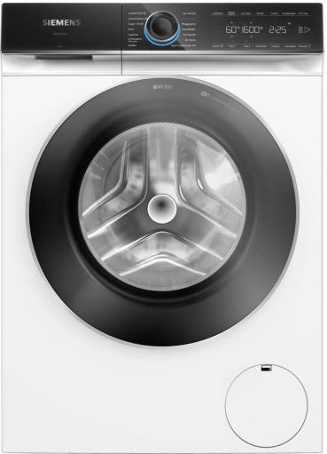 ARDEBO.de Siemens WG56B2A41 iQ700 10 kg Frontlader Waschmaschine, 60 cm breit, 1600 U/min, AquaStop, i-Dos, speedPack XL, Antiflecken-System, weiß