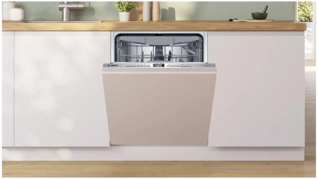 Bosch SMV4ECX28E Vollintegrierter Geschirrspüler, 60 cm breit, 14 Maßgedecke, AquaStop, Vario Schublade, Info Light, Eco Silence Drive, AquaSensor