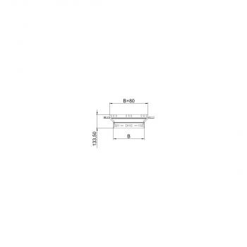 OBO Bettermann RAAM 610 FT Anbau-Abzweigstück, 100x60mm (6041250)