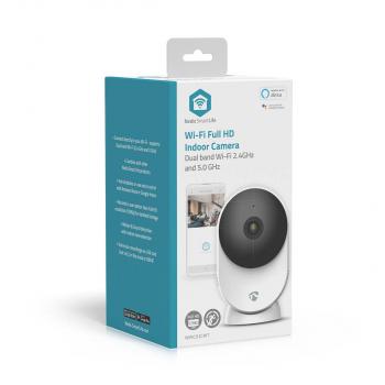 SmartLife Innenkamera | Wi-Fi | 3MP Full HD 1296p | Cloud Storage (optional) / microSD (not enthalten) / Onvif | mit Bewegungssensor | Nachtsicht | Weiss