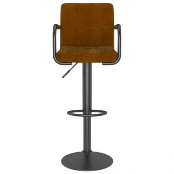 Barhocker Braun Samt