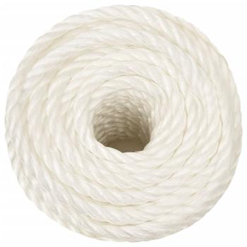 Arbeitsseil Weiß 10 mm 25 m Polypropylen
