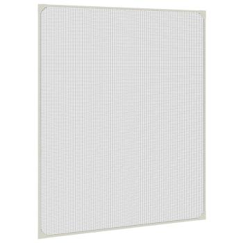 Magnet-Insektenschutz für Fenster Anthrazit 100x120 cm