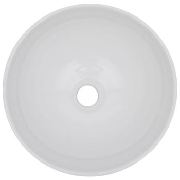 2-tlg. Badmöbel-Set Keramik Schwarz