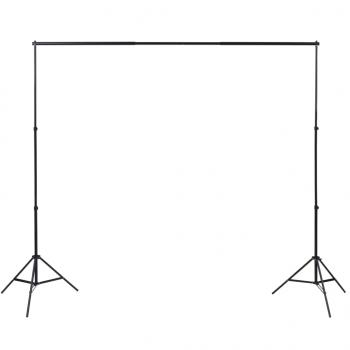 Fotostudio Set mit Hintergrund und Lampen-Set