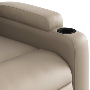 ARDEBO.de - Massagesessel Cappuccino-Braun Kunstleder