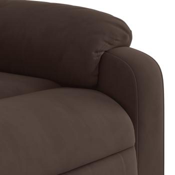 ARDEBO.de - Relaxsessel Braun Mikrofasergewebe