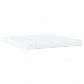 Bett mit Matratze Dunkelgrau 200x200 cm Samt