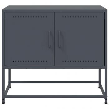 TV-Schrank Anthrazit 68,5x39x60,5 cm Stahl