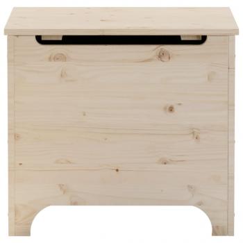 Truhe mit Deckel RANA 60x49x54 cm Massivholz Kiefer