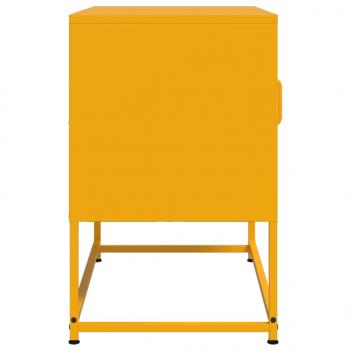 TV-Schrank Senfgelb 68x39x60,5 cm Stahl