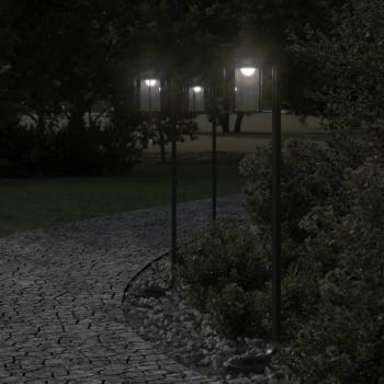 ARDEBO.de - Wegeleuchte Schwarz 100 cm Edelstahl