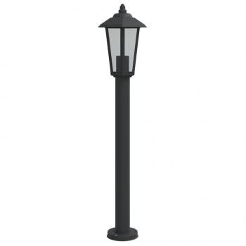 Wegeleuchte Schwarz 80 cm Edelstahl