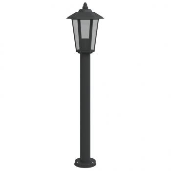 Wegeleuchte Schwarz 80 cm Edelstahl