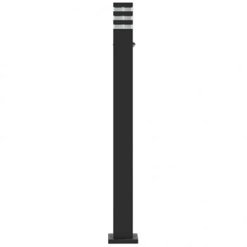 Wegeleuchte mit Bewegungsmelder Schwarz 110 cm Aluminium