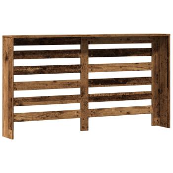 Heizkörperverkleidung Altholz-Optik 149x20x82 cm Holzwerkstoff