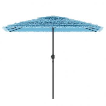 Sonnenschirm mit Stahlmast Blau 300x200x250 cm