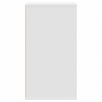 Kommode Weiß 40x41x76 cm Holzwerkstoff