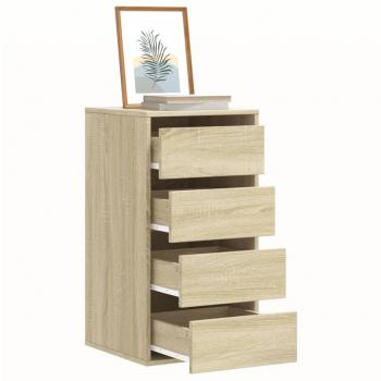 ARDEBO.de - Kommode Sonoma-Eiche 40x41x76 cm Holzwerkstoff