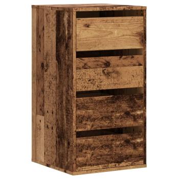 Kommode Altholz-Optik 40x41x76 cm Holzwerkstoff