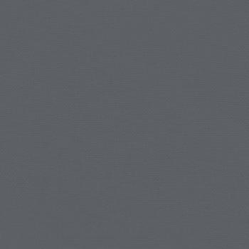 Garten-Sofagarnitur mit Kissen Schwarz Stahl und Textilene