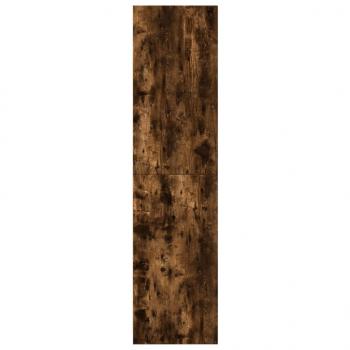Kleiderschrank Räuchereiche 50x50x200 cm Holzwerkstoff