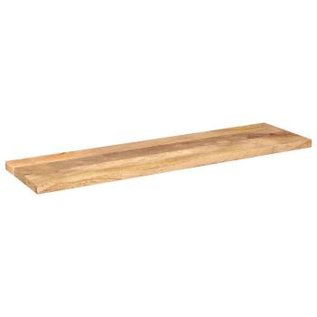 ARDEBO.de - Tischplatte 110x20x3,8 cm Rechteckig Massivholz Mango