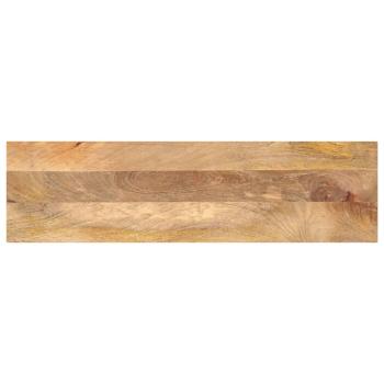 ARDEBO.de - Tischplatte 100x30x3,8 cm Rechteckig Massivholz Mango