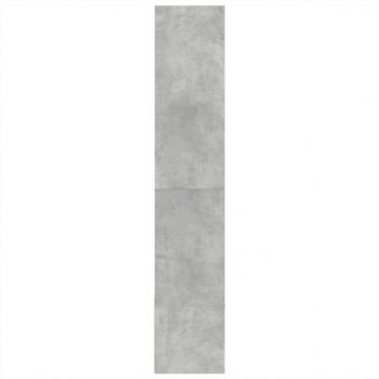 Bücherregal Betongrau 100x36x189 cm Holzwerkstoff