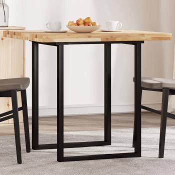 ARDEBO.de - Tischplatte Quadratisch 80x80x4 cm Massivholz Akazie