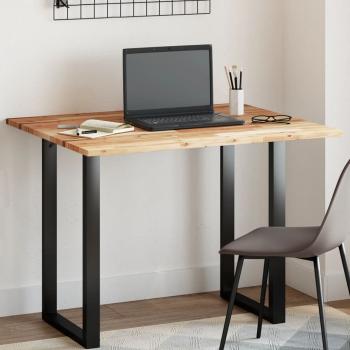 ARDEBO.de - Tischplatte Rechteckig 100x80x2 cm Massivholz Akazie