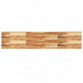 Tischplatte 140x30x4 cm Rechteckig Massivholz Akazie