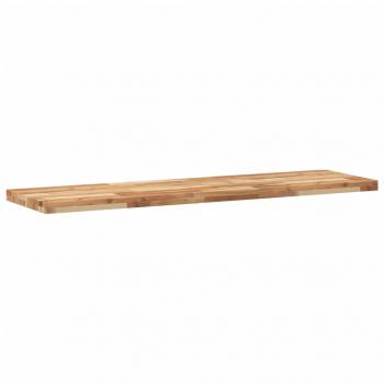 Schweberegal 140x40x4 cm Massivholz Akazie Ölbehandelt