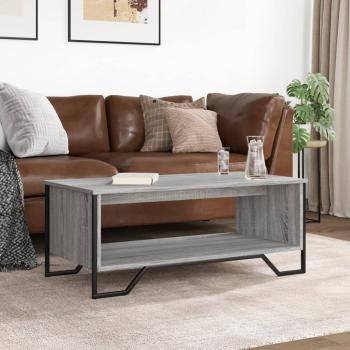 Couchtisch Grau Sonoma 100x51x40 cm Holzwerkstoff