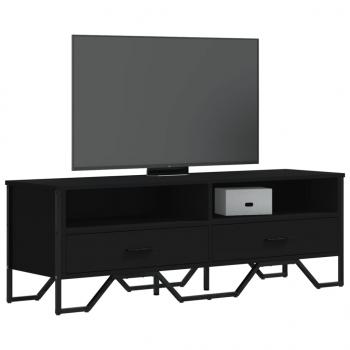 ARDEBO.de - TV-Schrank Schwarz 122x34x41 cm Holzwerkstoff