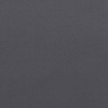 Palettenkissen Anthrazit 70x40x12 cm Stoff