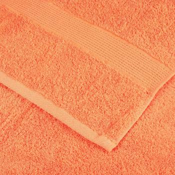 Premium-Handtücher SOLUND 10 Stk. Orange 100x200 cm 600 g/m²