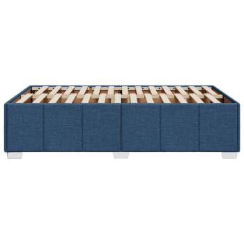 ARDEBO.de - Bettgestell Blau 120x200 cm Stoff