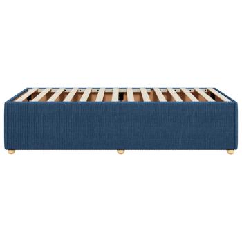 Bettgestell Blau 80x200 cm Stoff