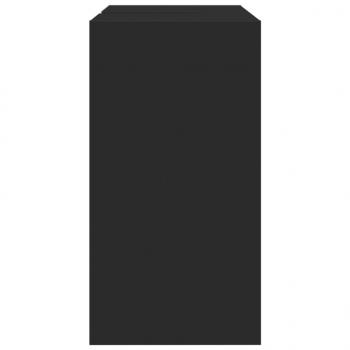 Waschbeckenunterschrank Schwarz 63x29x55 cm Holzwerkstoff
